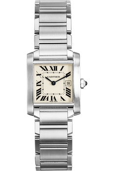 Tank Francaise Stainless Steel Quartz