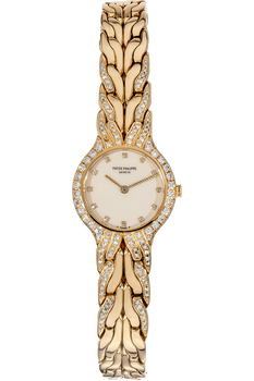 La Flamme Reference 4816 Yellow Gold Quartz