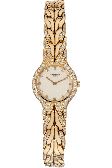 La Flamme Reference 4816 Yellow Gold Quartz