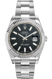 Datejust II with papers White Gold and Stainless Steel Automatic