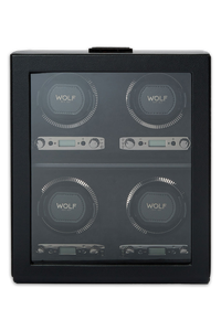British Racing 4 Piece Watch Winder Black