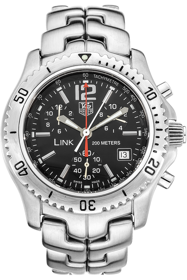 Tag heuer link chronograph quartz discount