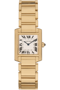 Tank Francaise Yellow Gold Quartz