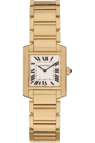 Tank Francaise Yellow Gold Quartz