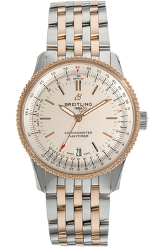 Navitimer 38 Rose Gold and Stainless Steel Automatic