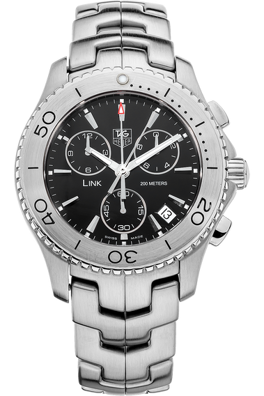 Link Chronograph Stainless Steel Quartz