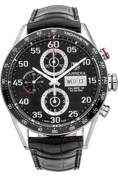 Carrera Calibre 16 Day-Date Chronograph Stainless Steel
