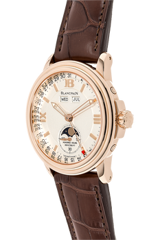 Leman Complete Calendar Rose Gold Automatic
