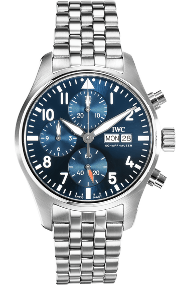 Pilot&#39;s Chronograph Stainless Steel Automatic