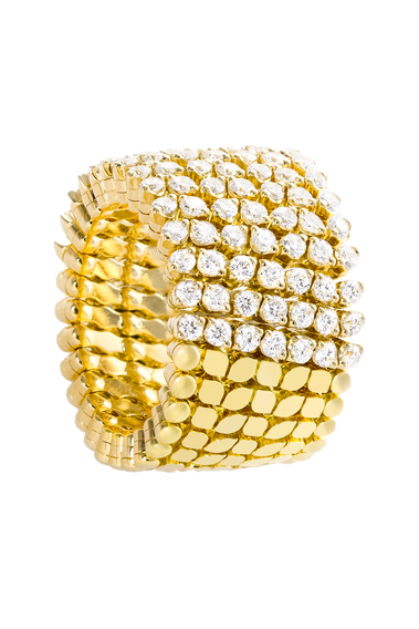 Seven Row Ring Bracelet