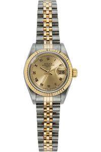 Datejust Circa 1983 Yellow Gold and Stainless Steel Automatic