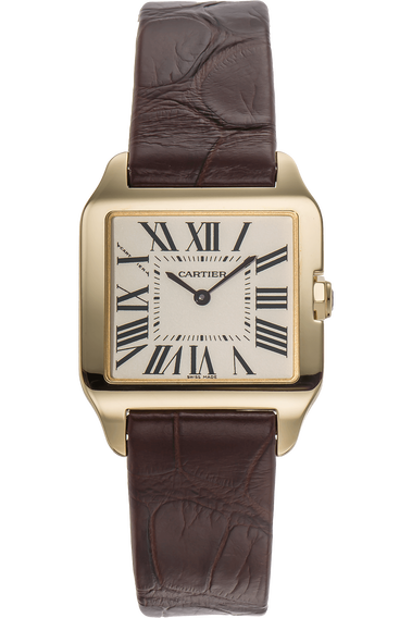 Santos Dumont Yellow Gold Quartz
