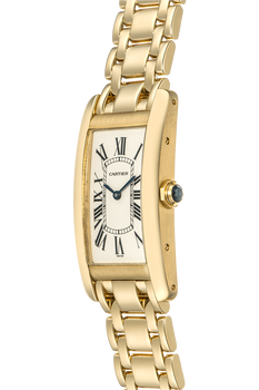 Tank Americaine Yellow Gold Quartz