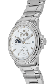 Leman Double Time Zone Stainless Steel Automatic