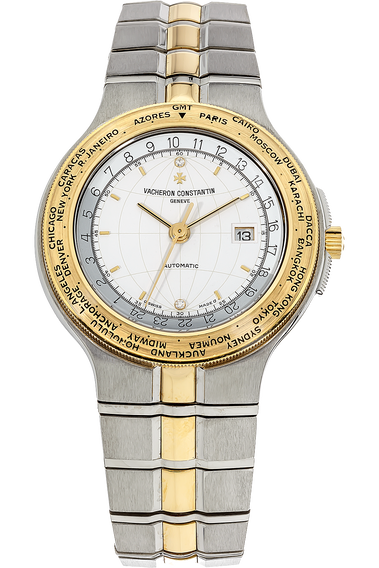 Phidias GMT Yellow Gold and Stainless Steel Automatic