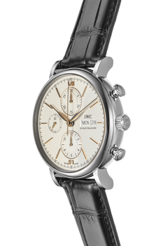 Pre Owned IWC Schaffhausen Portofino Chronograph Stainless Steel Automatic