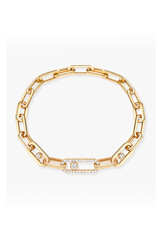 Move Link Bracelet in Yellow Gold