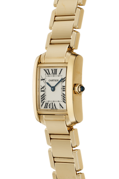 Tank Francaise Yellow Gold Quartz