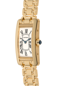 Tank Americaine Yellow Gold Quartz