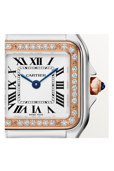 Panth&egrave;re de Cartier, Rose Gold &amp; Steel, Small