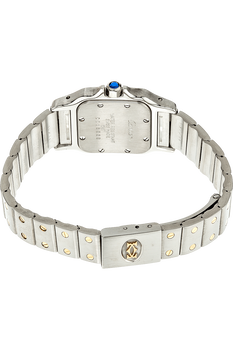 Santos Galbee Yellow Gold and Stainless Steel Quartz