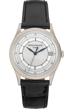 Calatrava Reference 5296 White Gold Automatic