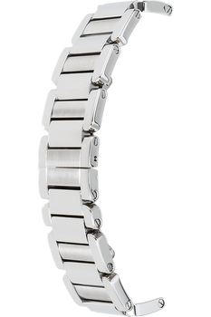 Tank Anglaise Rose Gold and Stainless Steel Quartz