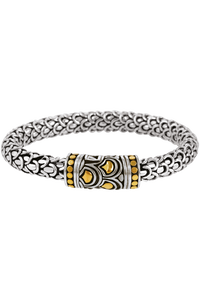Naga Gold & Silver Bracelet