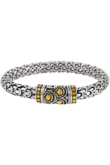 Naga Gold &amp; Silver Bracelet