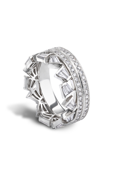 Rock Diamonds Ring 1.56 ct.