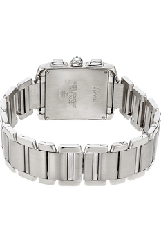 Tank Francaise Chronograph White Gold Quartz