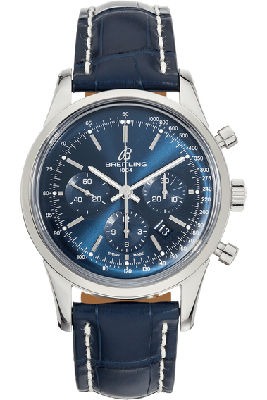 Transocean Chronograph Limited Edition Stainless Steel Automatic