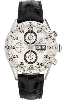 Carrera Calibre 16 Day-Date Chronograph Stainless Steel Automatic