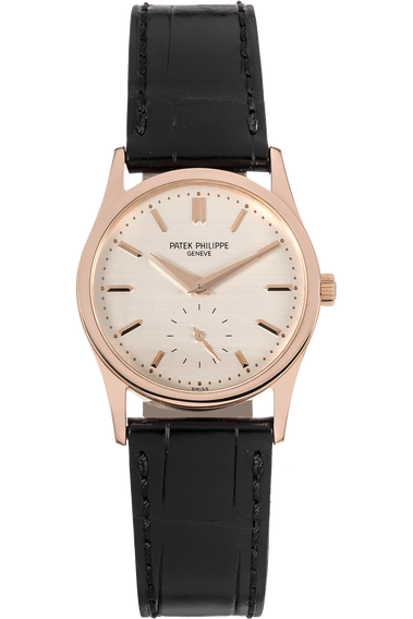 Calatrava Reference 3796 Rose Gold Manual