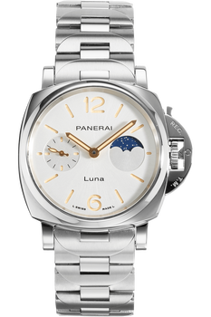 Luminor Due Luna Stainless Steel Automatic