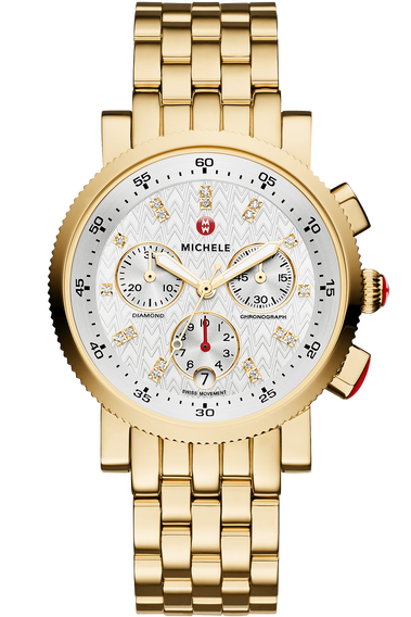 Michele sale round watch
