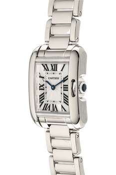 Tank Anglaise White Gold Automatic