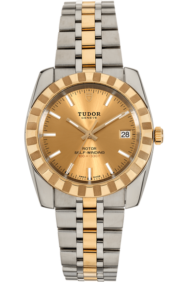 Classic Date Yellow Gold and Stainless Steel Automatic