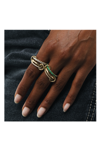 Norah Emerald Ring 