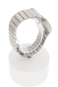 Santos Yellow Gold and Stainless Steel Automatic