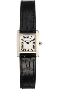 Tank Francaise White Gold Quartz