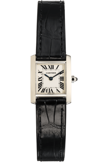 Tank Francaise White Gold Quartz