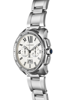 Calibre de Cartier Chronograph Stainless Steel Automatic