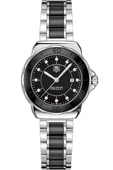 TAG Heuer Formula 1 Steel and Ceramic Diamond Dial 32mm WAH1314.BA0867