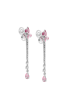 Pink Sapphire Earrings 10.12 ct.