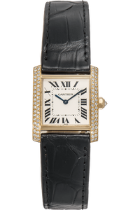 Tank Francaise Yellow Gold Quartz