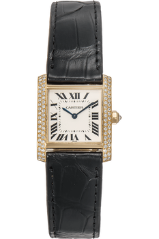 Tank Francaise Yellow Gold Quartz