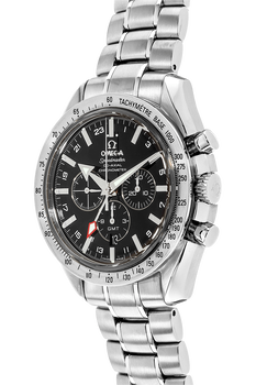 Speedmaster Broad Arrow Co-Axial GMT Stainless Steel Automatic