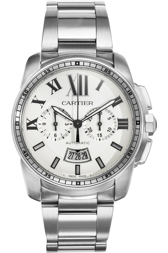 Calibre de Cartier Chronograph Stainless Steel Automatic