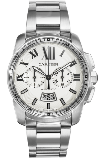 Calibre de Cartier Chronograph Stainless Steel Automatic